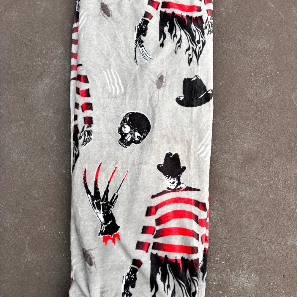 Freddy Krueger blanket for Halloween hard to find new clothes